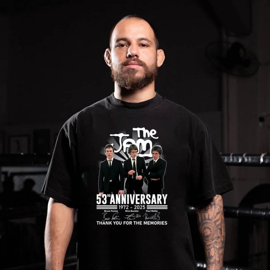 The Jam 53Rd Anniversary 1972-2025 T-Shirt