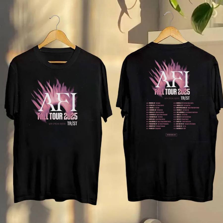 Afi Fall Tour 2025 T-Shirt