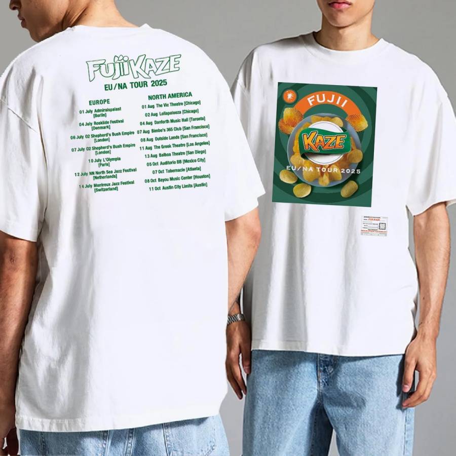 Fujii Kaze Eu/Na Tour 2025 T-Shirt