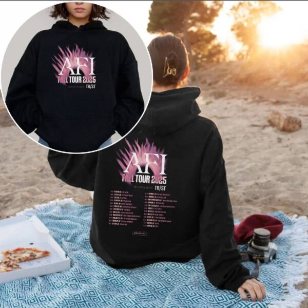 Afi Fall Tour 2025 Hoodie