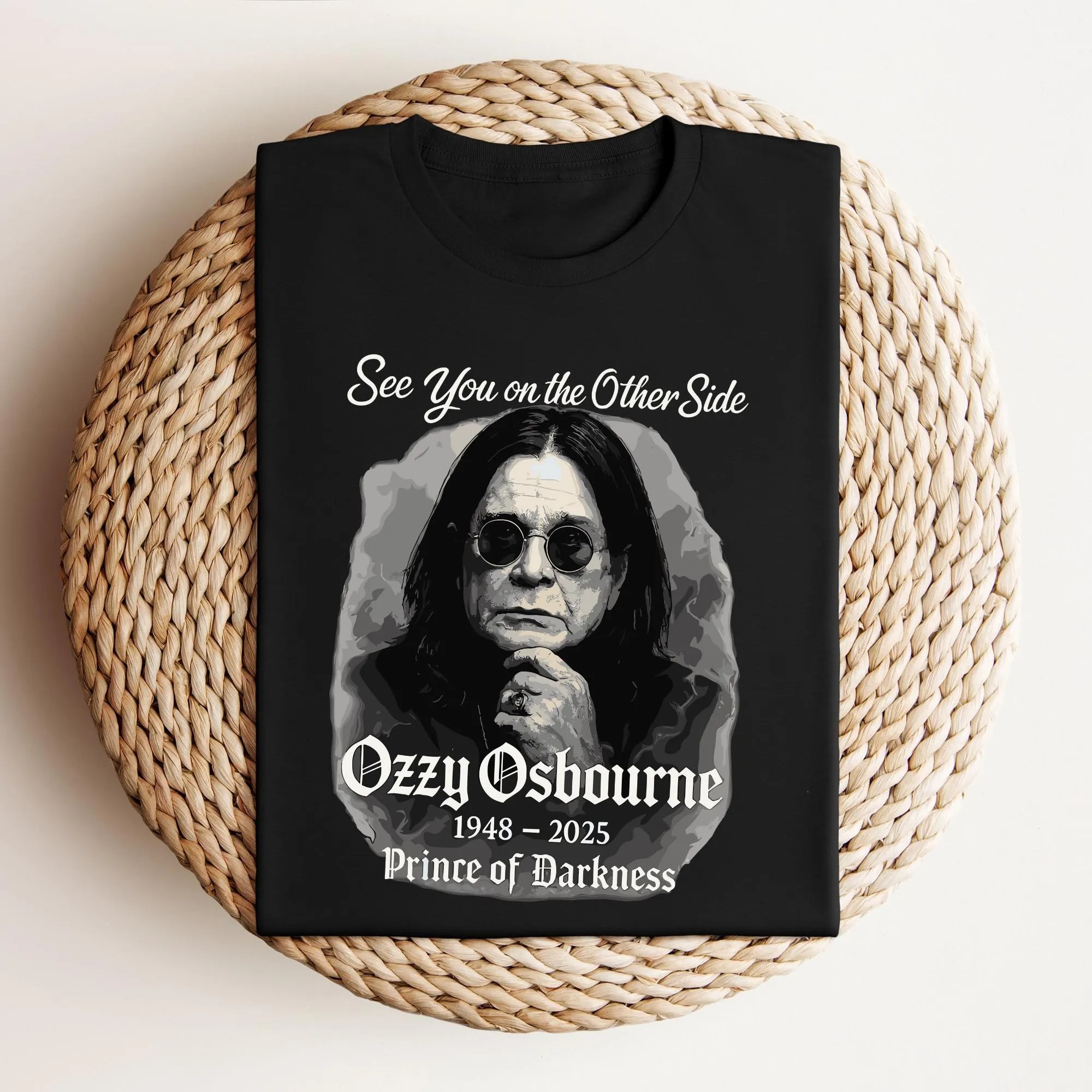 See You On The Other Side, Rip Ozzy Tshirt, Ozzy Osbourne T-Shirt