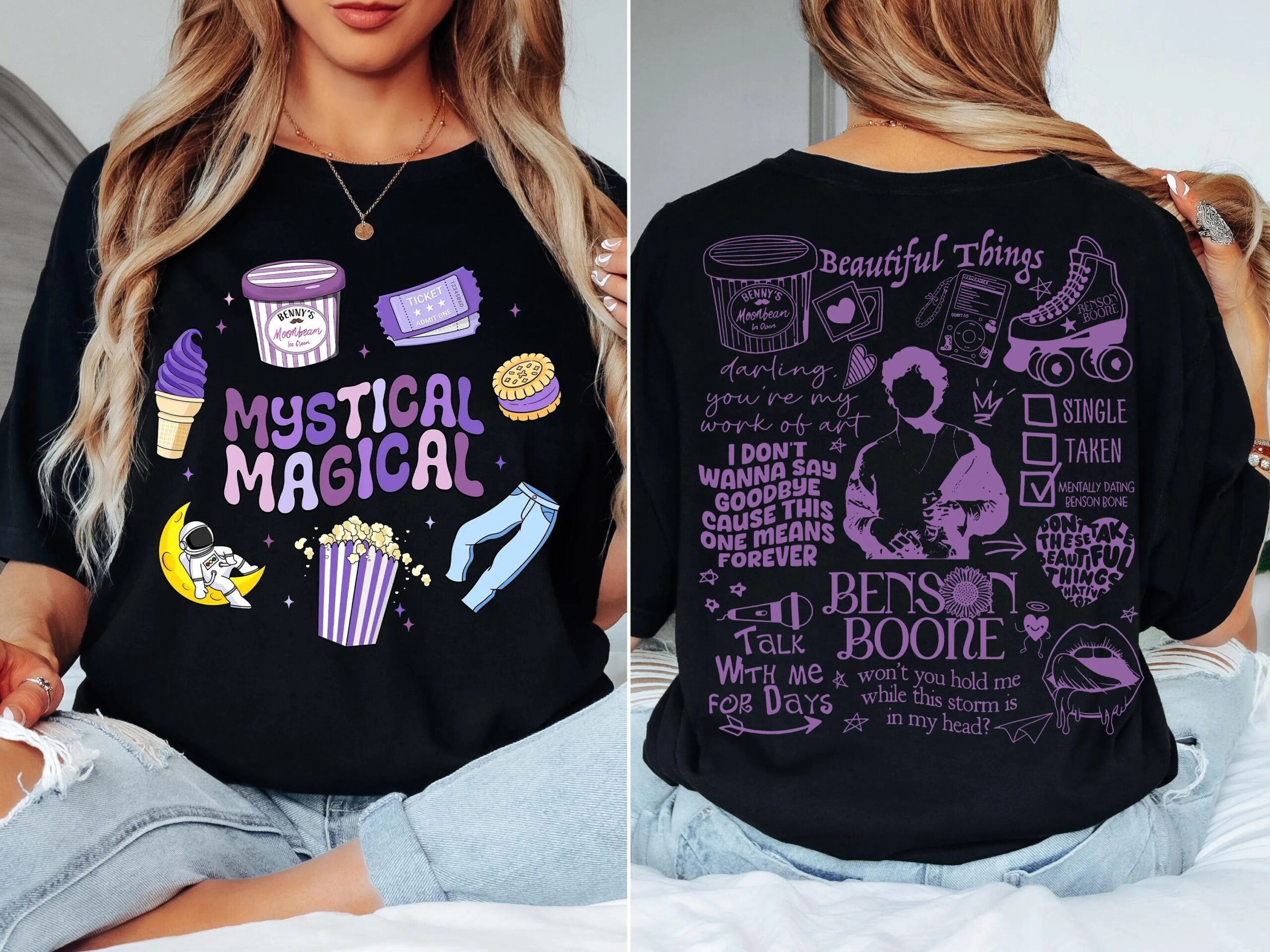 Benson Boone Shirt, Benson Boone T Shirt, Benson Boone Tshirt