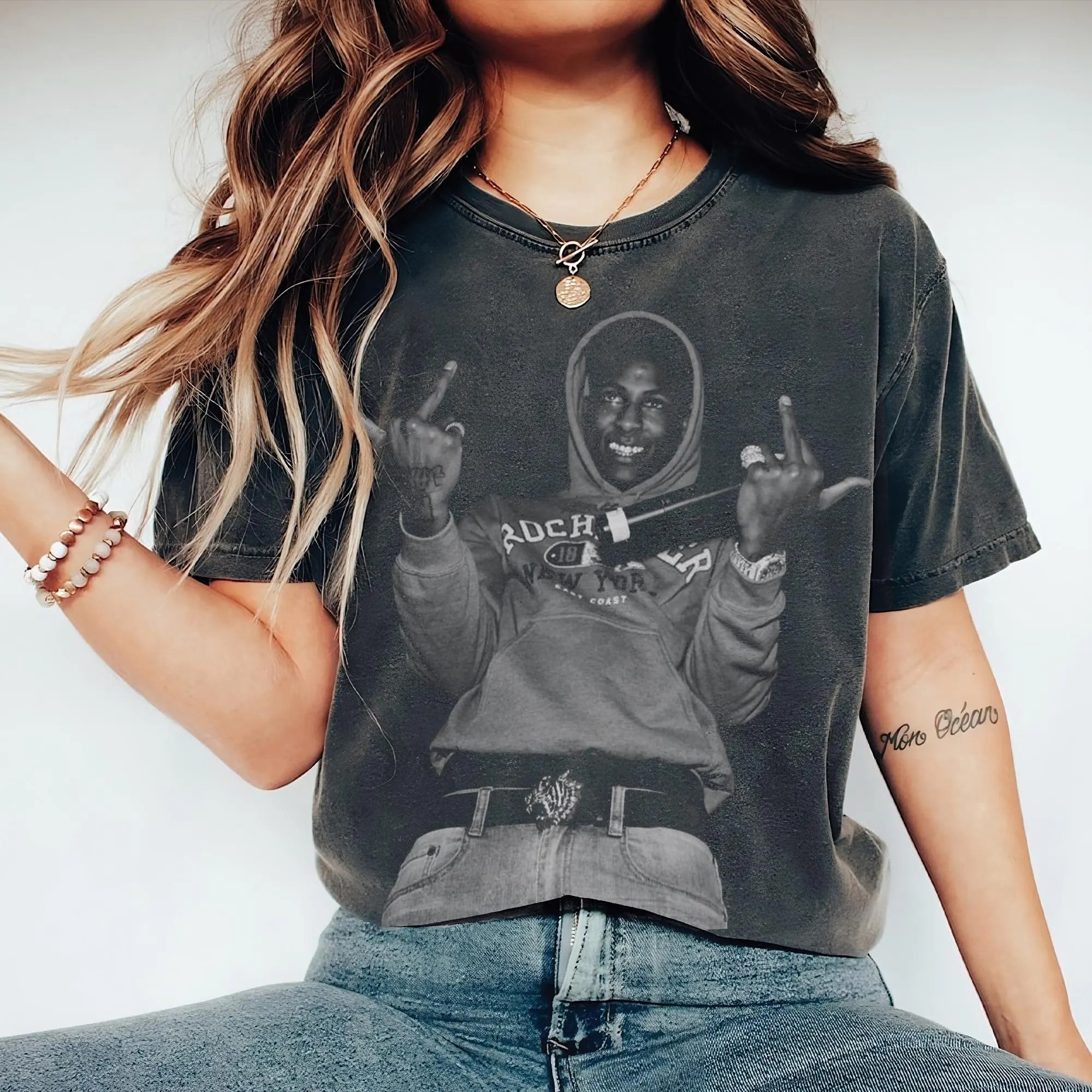 Youngboy Vintage Hip Hop Shirt Masa Album Concert Graphic Fan Shirt