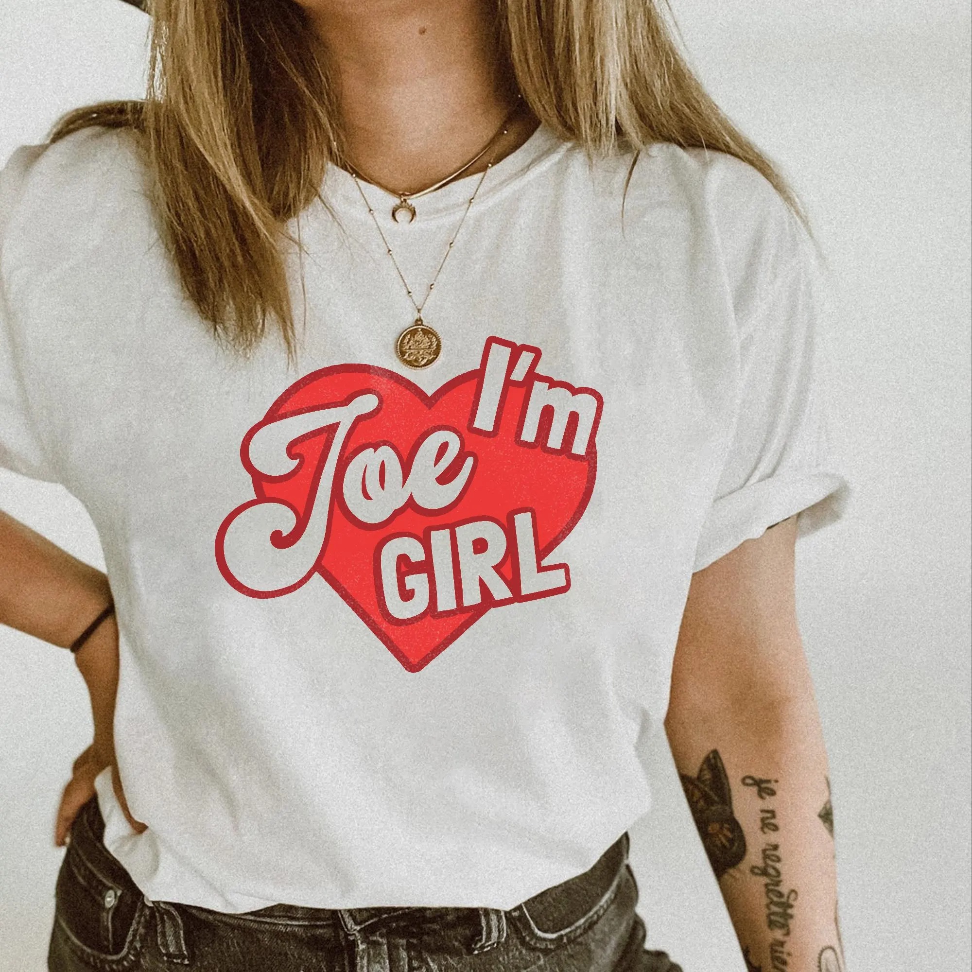 Jonas Brothers Joe Girl Tour 2025 Shirt Concert Crew Heart Music Shirt