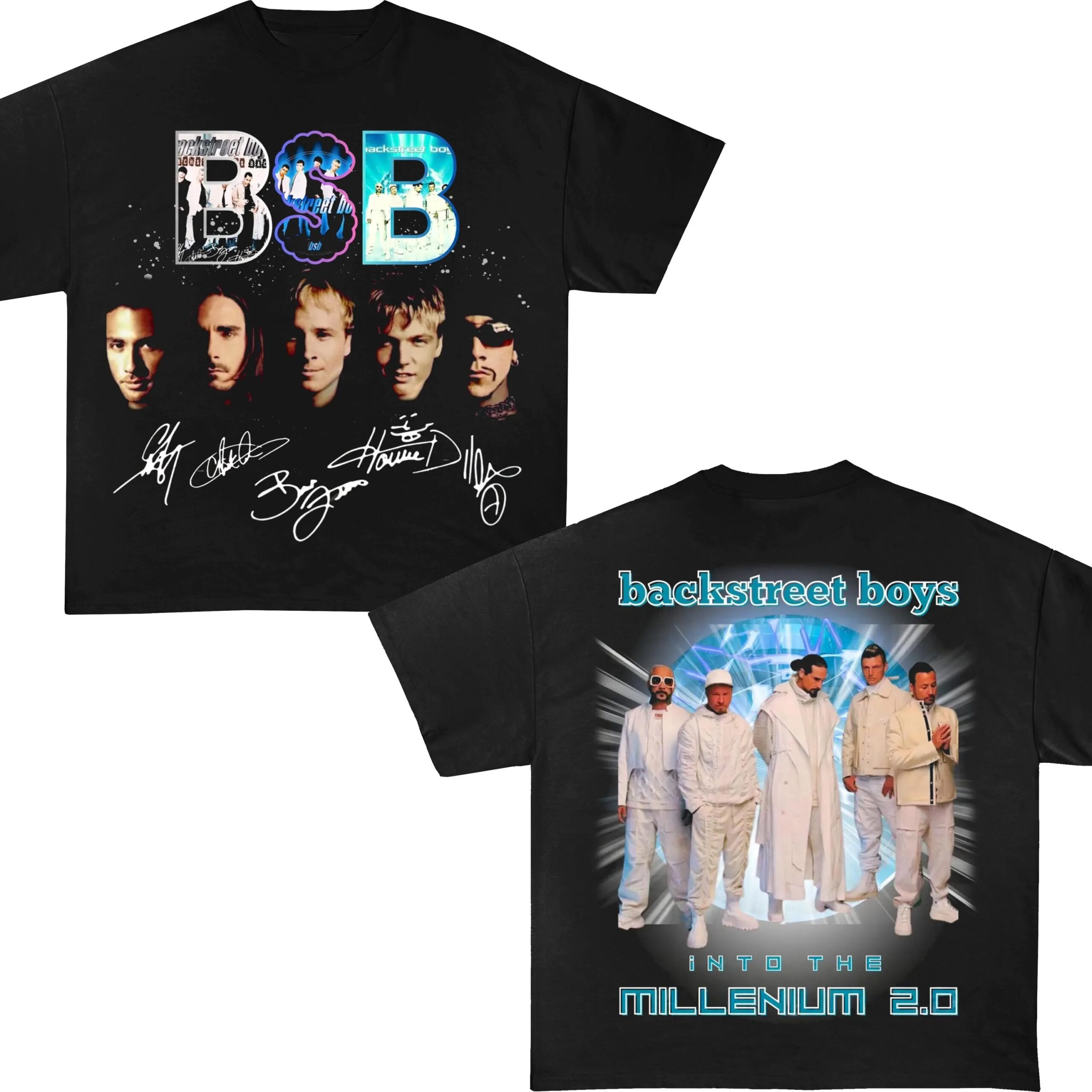 Backstreet Boys Millennium Tour 2025 Shirt Reunion Concert Vegas Shirt