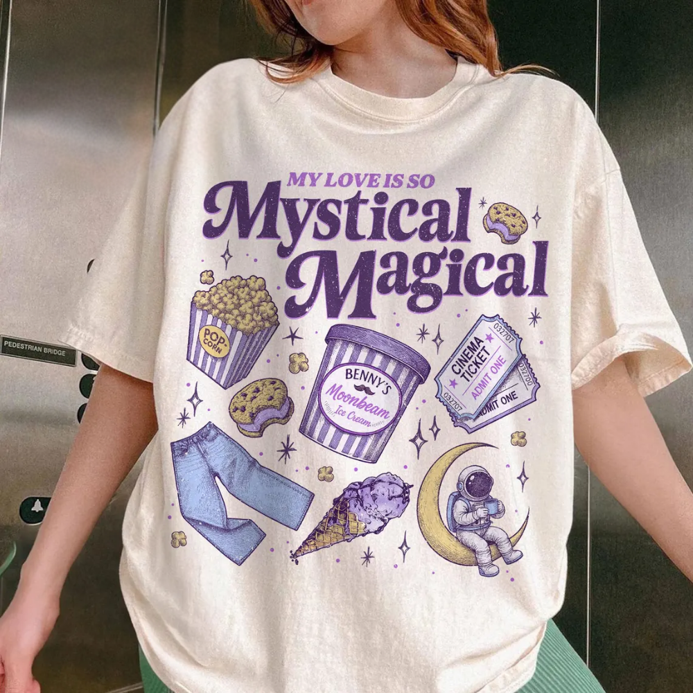 Moonbeam Ice Cream Album Tour 2025 Shirt Mystical Magical Concert Shirt