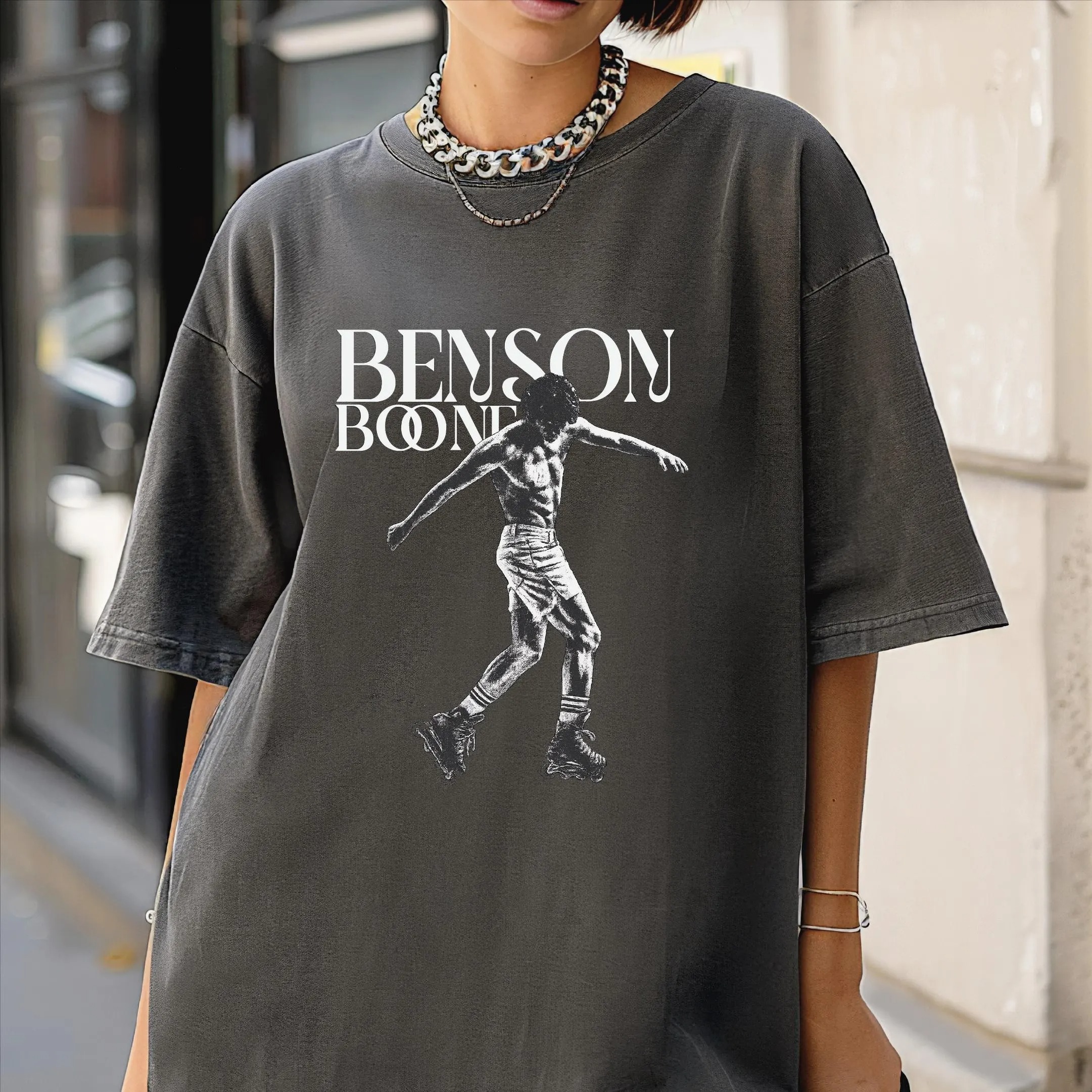 Benson Boone Fireworks And Rollerblades Shirt Vintage Concert Merch Shirt