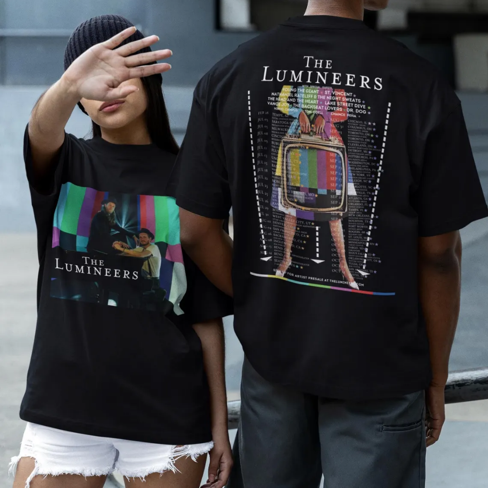 The Lumineers Automatic Word Tour 2025 T-Shirt