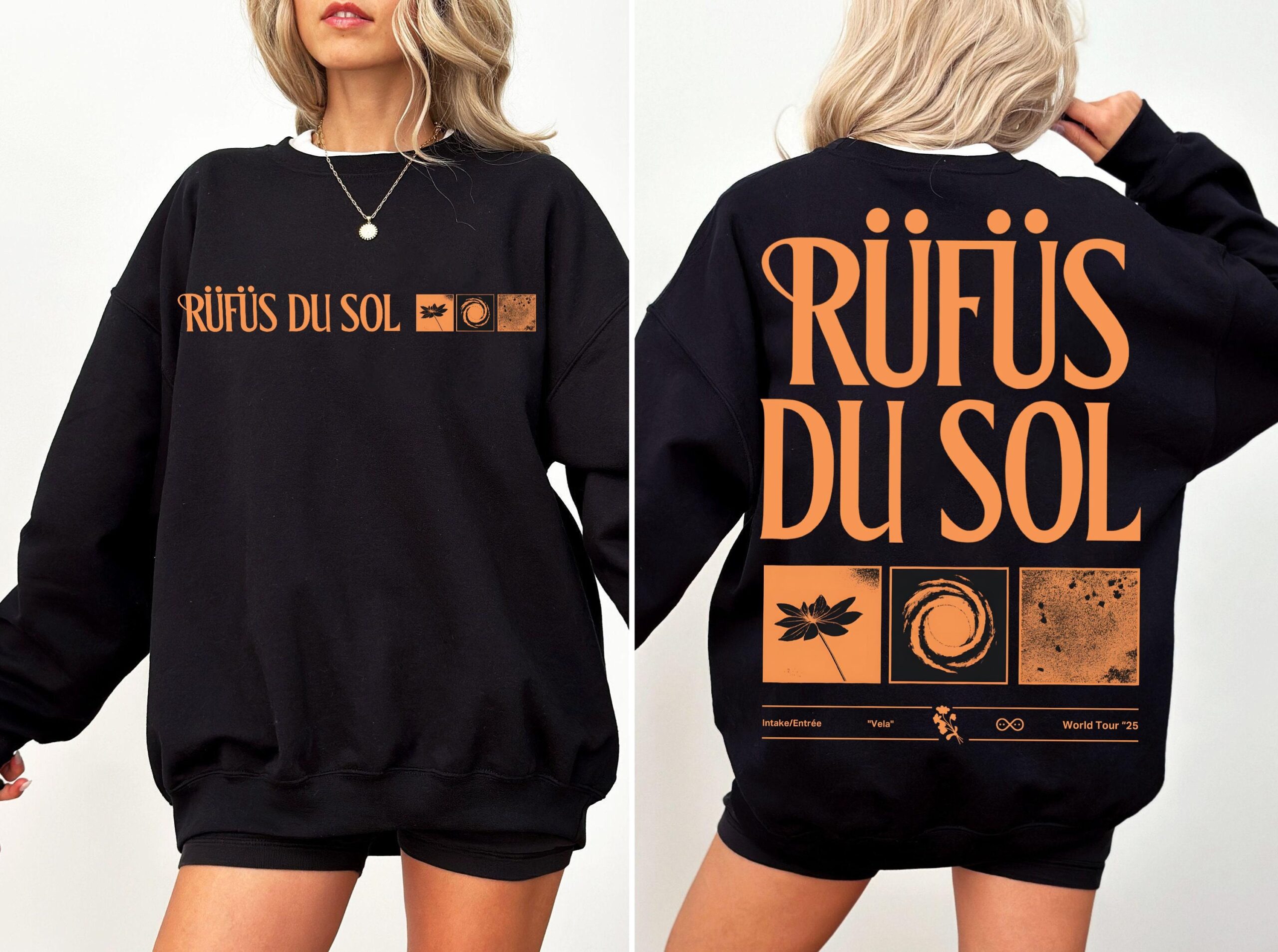 Rufus Du Sol World Tour 2025 Shirt Edm Electronic Music Concert Merch Shirt