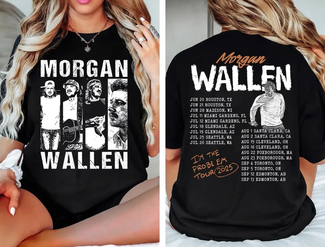 Morgan Wallen IM The Problem Tour 2025 Shirt Country Music Concert Shirt