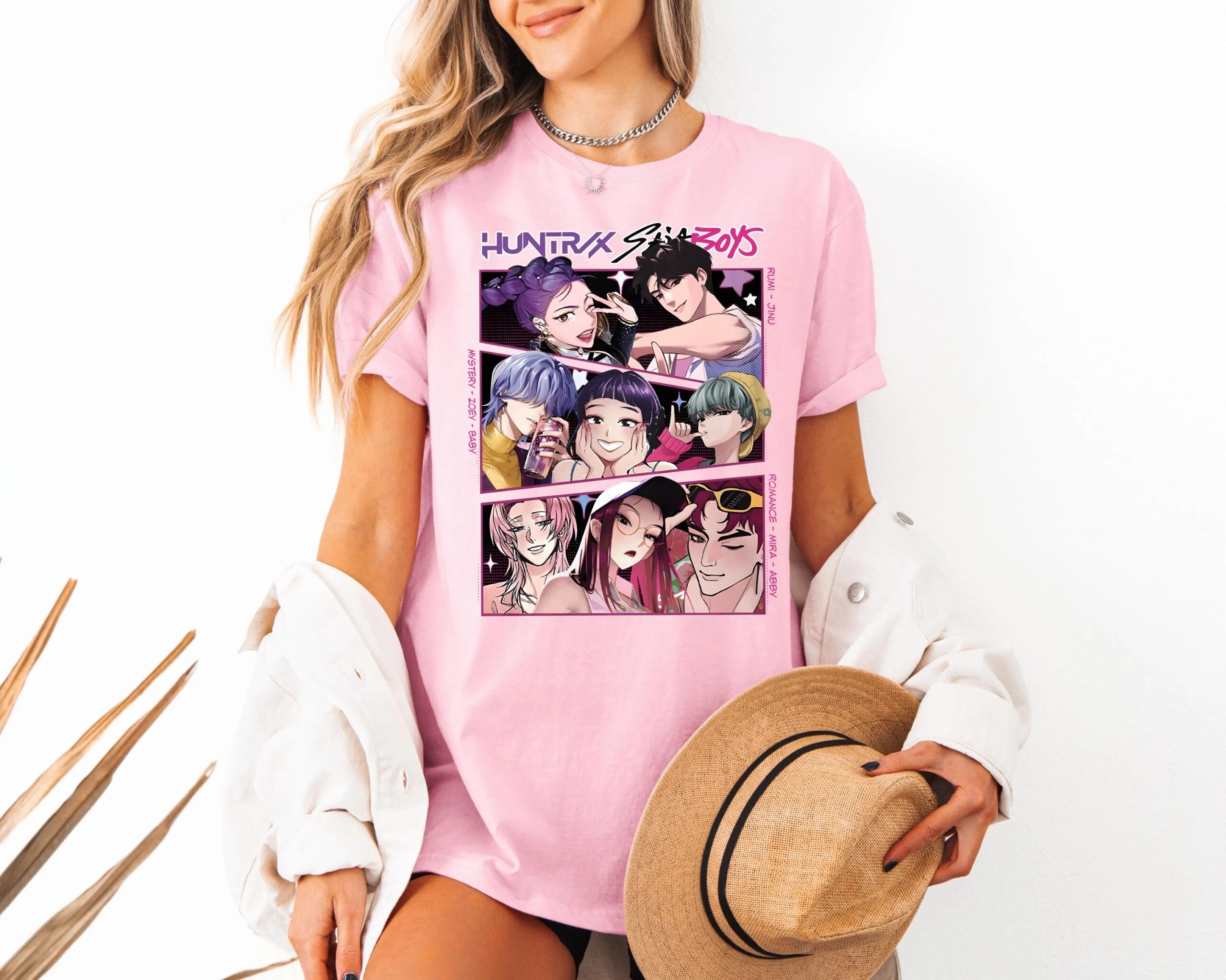 Saja Boys Shirt, Kpop Demon Hunters T-Shirt, Demon Hunters Merch, Anime Graphic Shirt