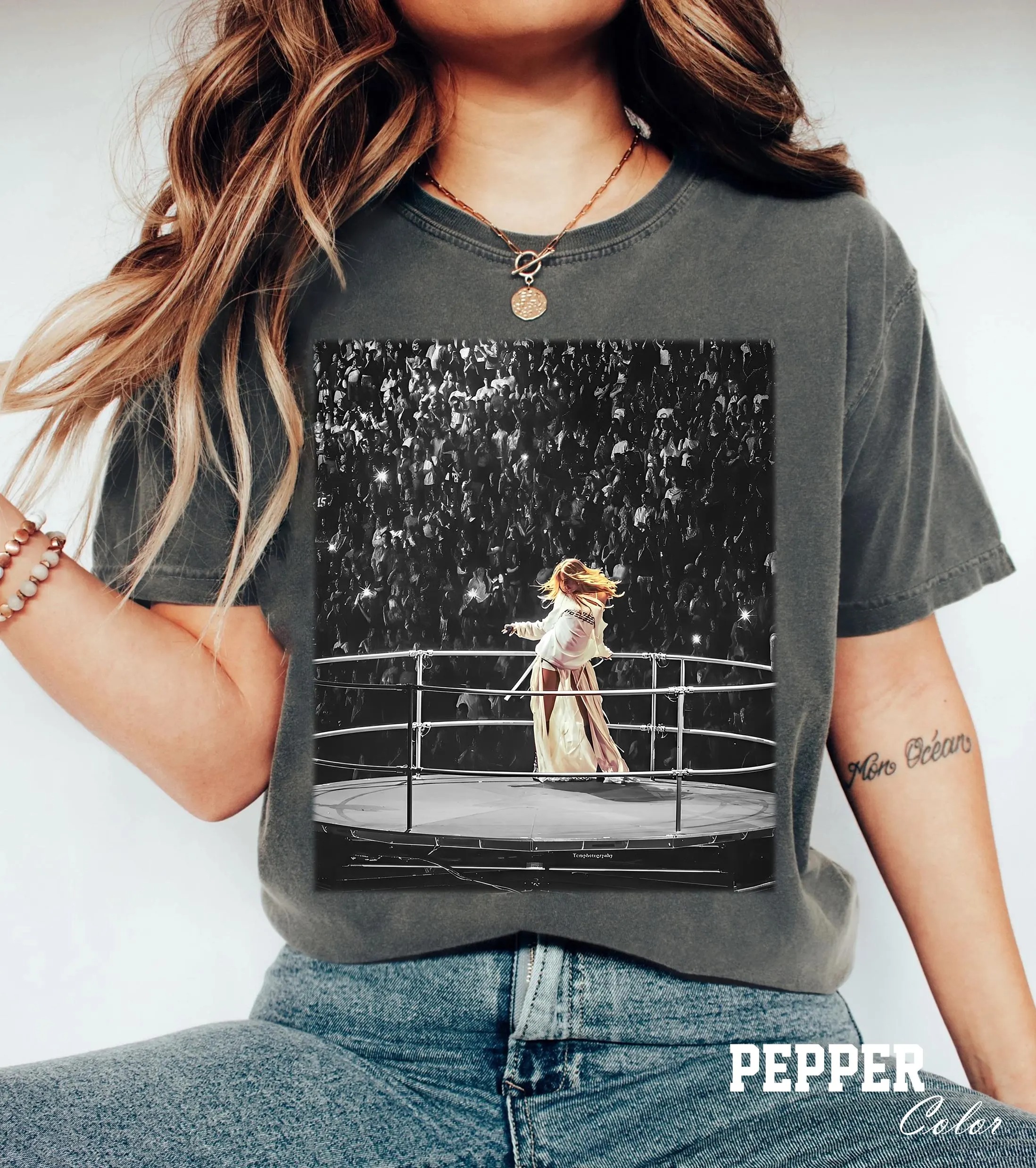 Tate Mcrae 2025 Concert Shirt Miss Possessive Tour Graphic Fan Merch Shirt