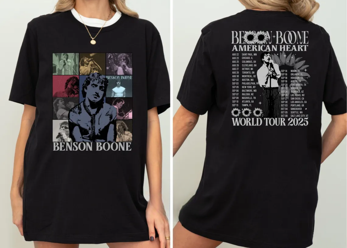 Benson Boone Mystical Magical Shirt Pop Singer Concert Fan Gift Tour Shirt