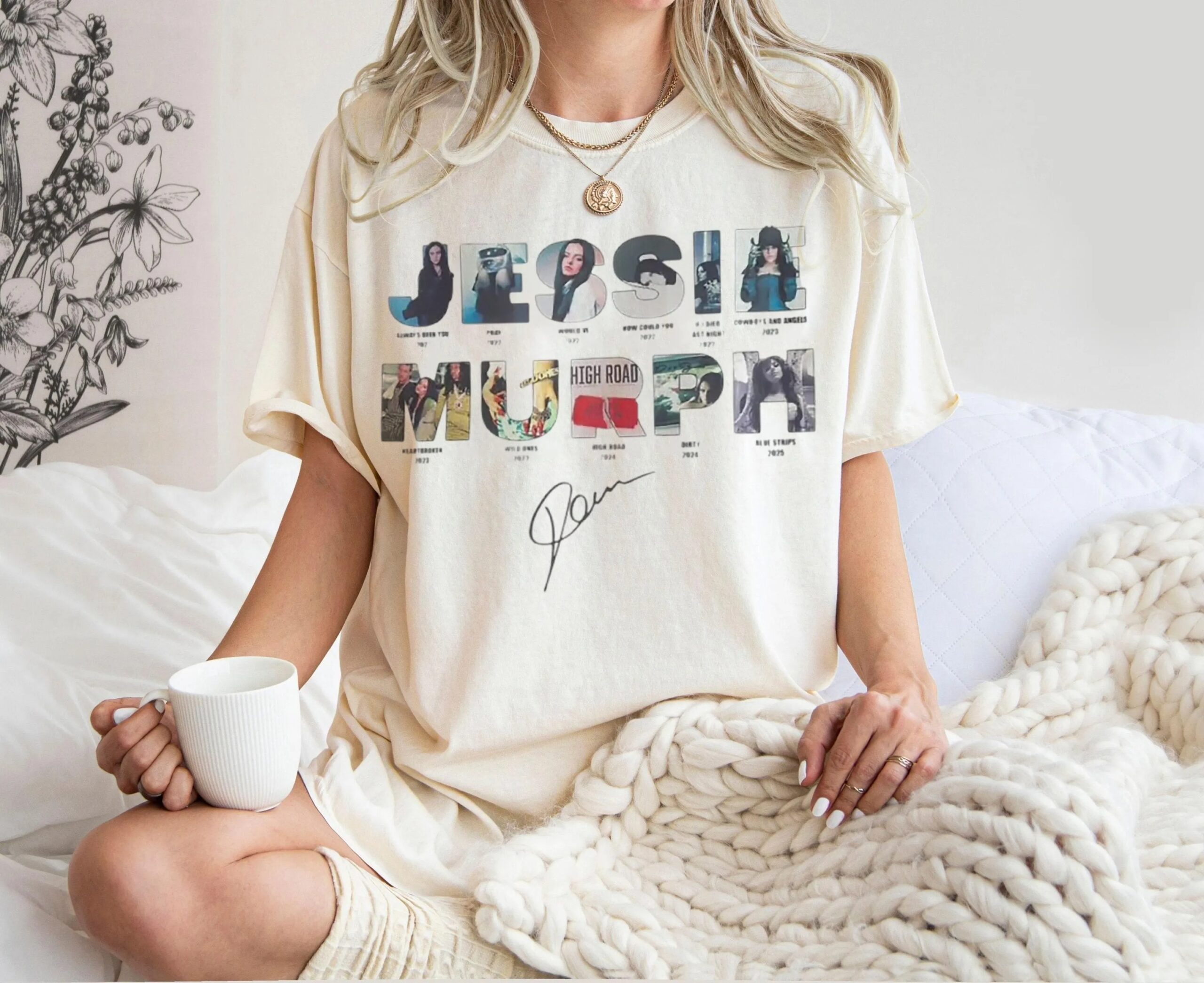 Jessie Murph Worldwide Hysteria Tour 2025 Shirt Retro Concert Music Fan Shirt