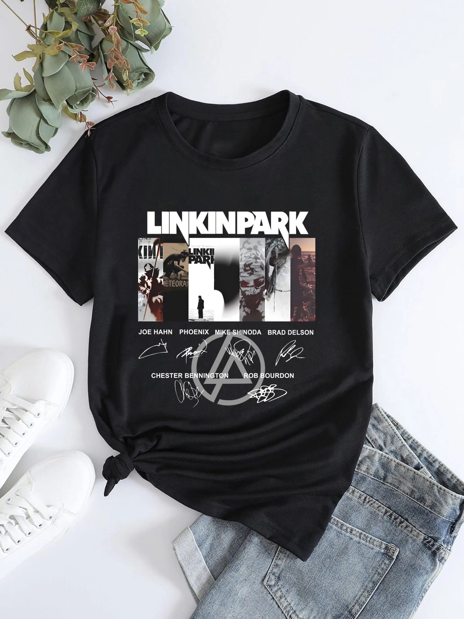 Linkin Park Logo Tour 2025 Shirt Rock Band Concert Fan Merch Shirt