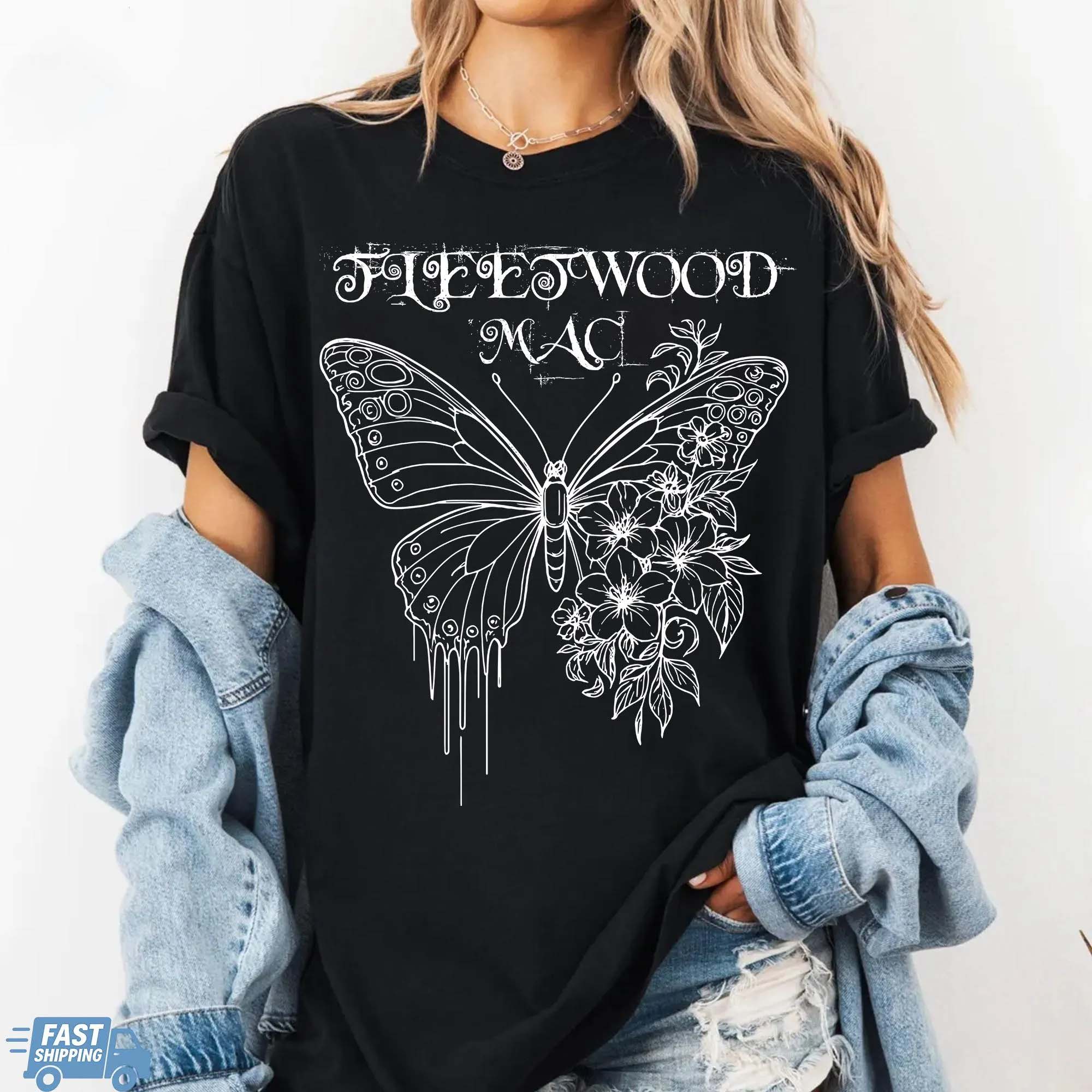 Fleetwood Mac Graphic Tshirt, Rock Band Shirt, Stevie Nicks Shirt