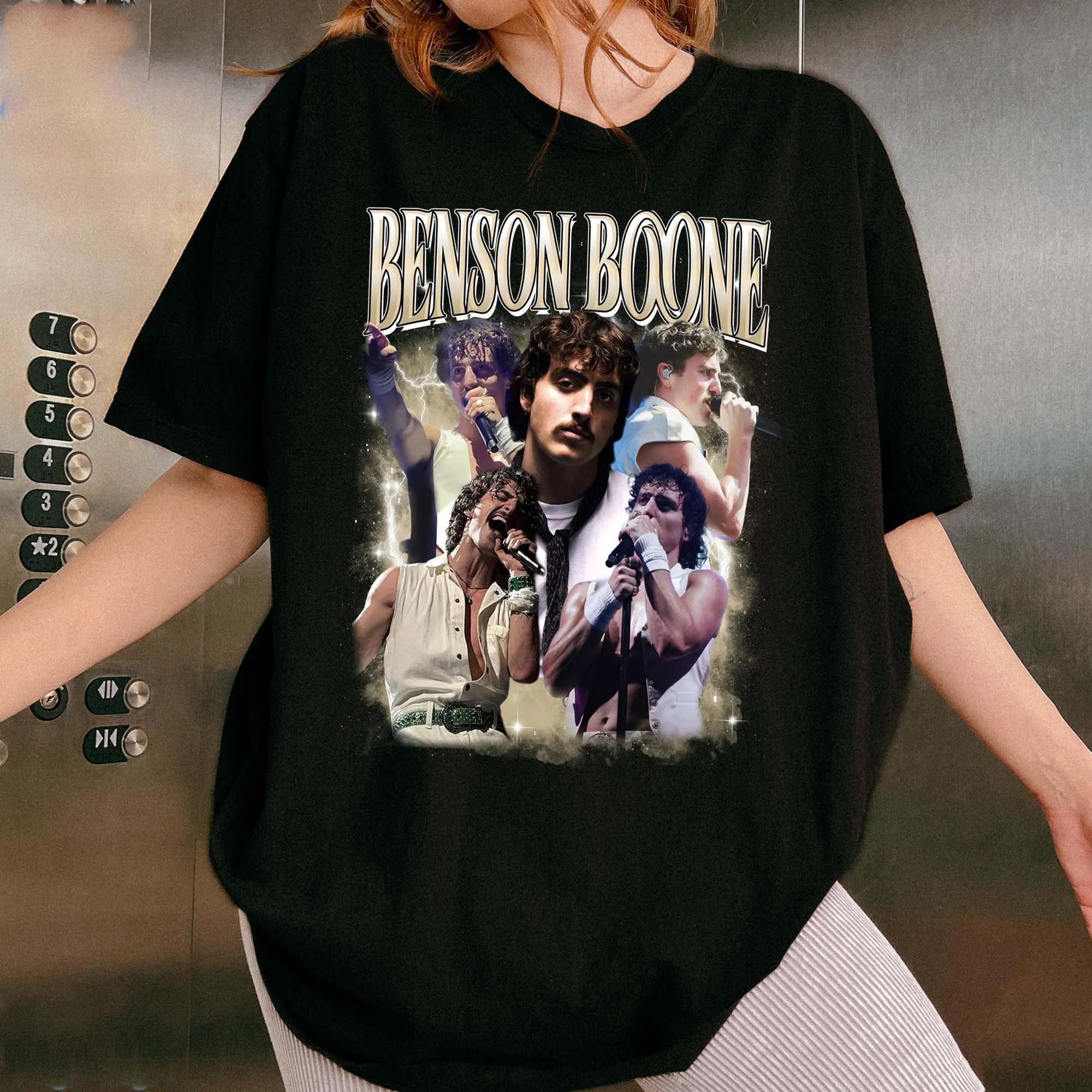 Benson Boone Bootleg Tour Album 2025 Shirt Concert Merch Fan Gift Shirt