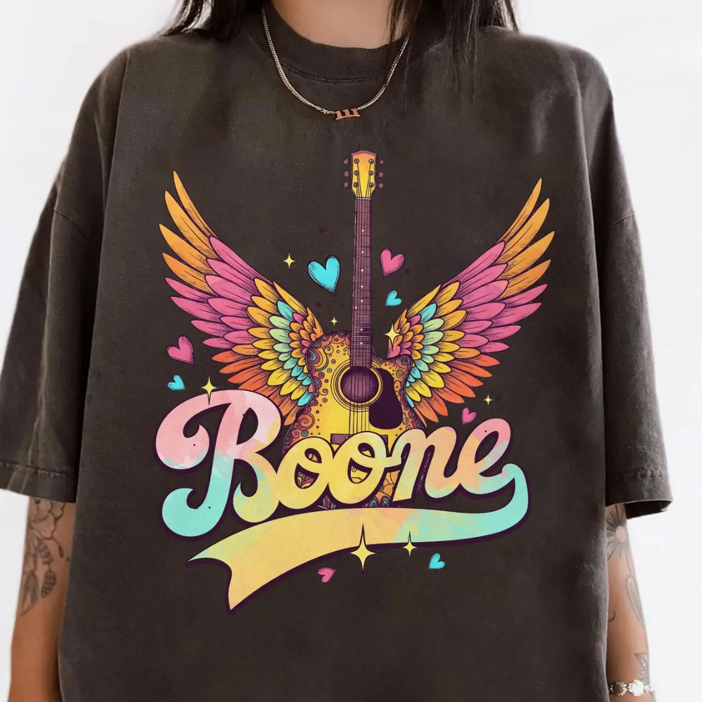 Boone Lover Retro Shirt Family Name Graphic Pop Culture Concert Gift Shirt