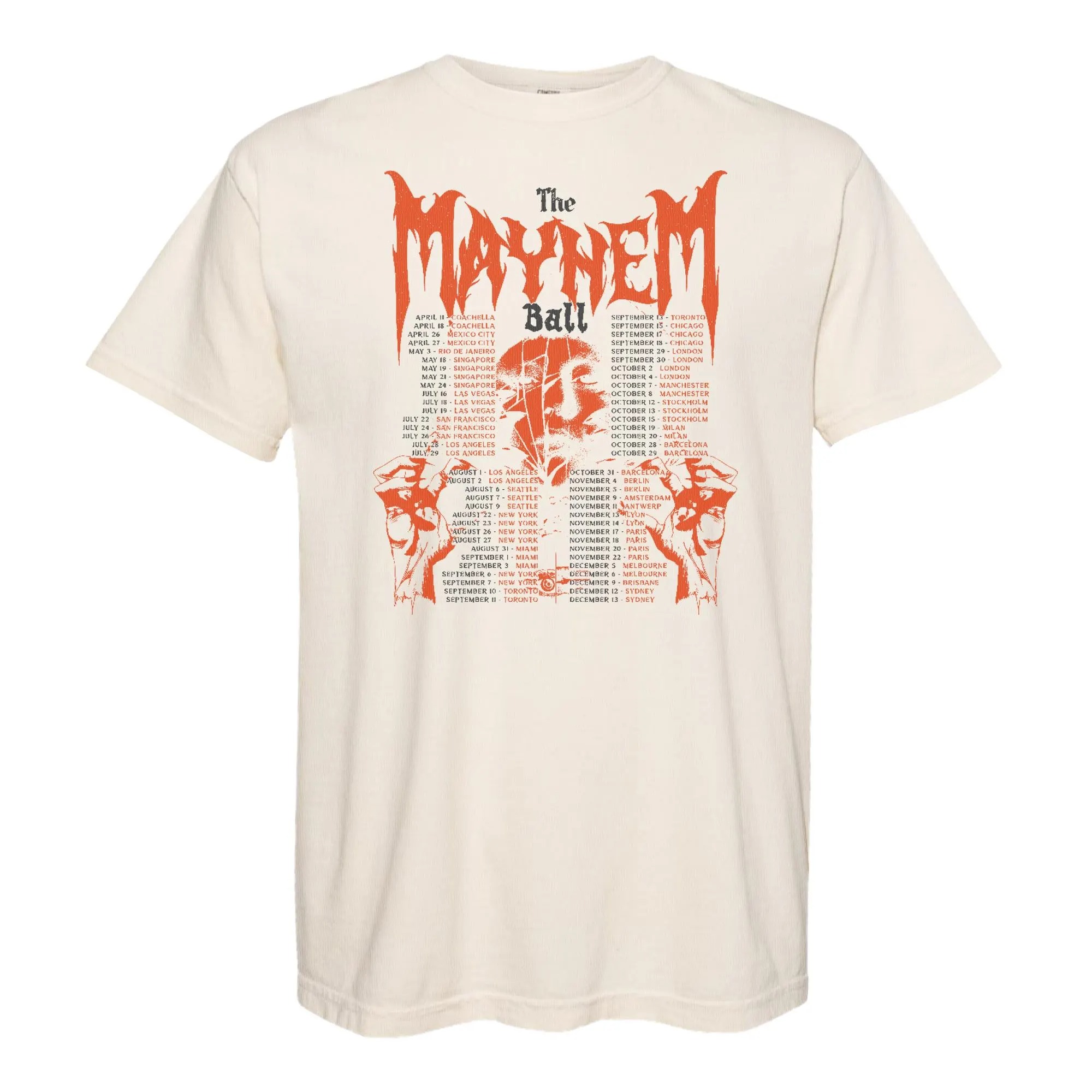 Lady Gaga Mayhem Ball Tour 2025 Shirt Little Monster Pop Concert Merch Shirt
