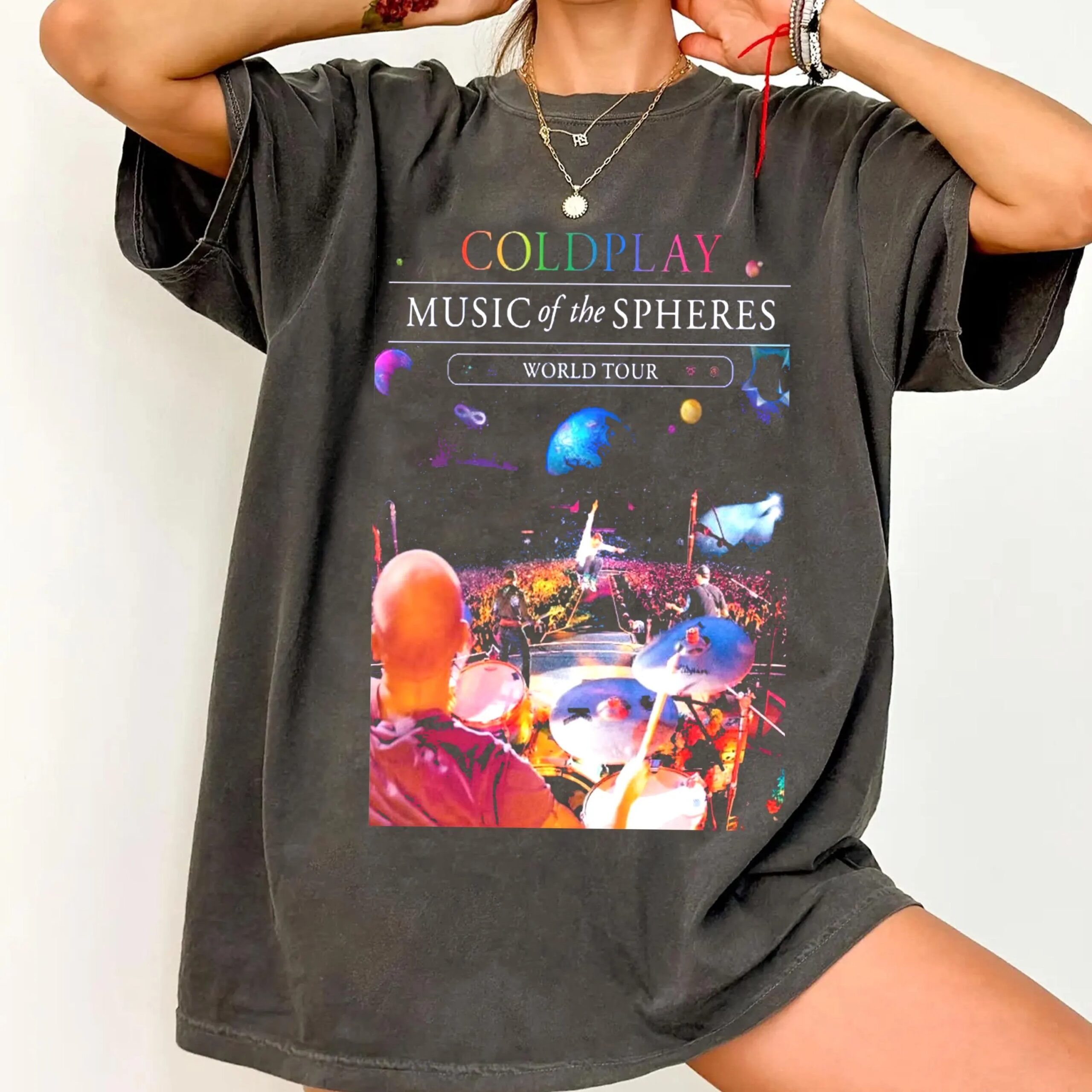 Coldplay Music Spheres Tour T-Shirt