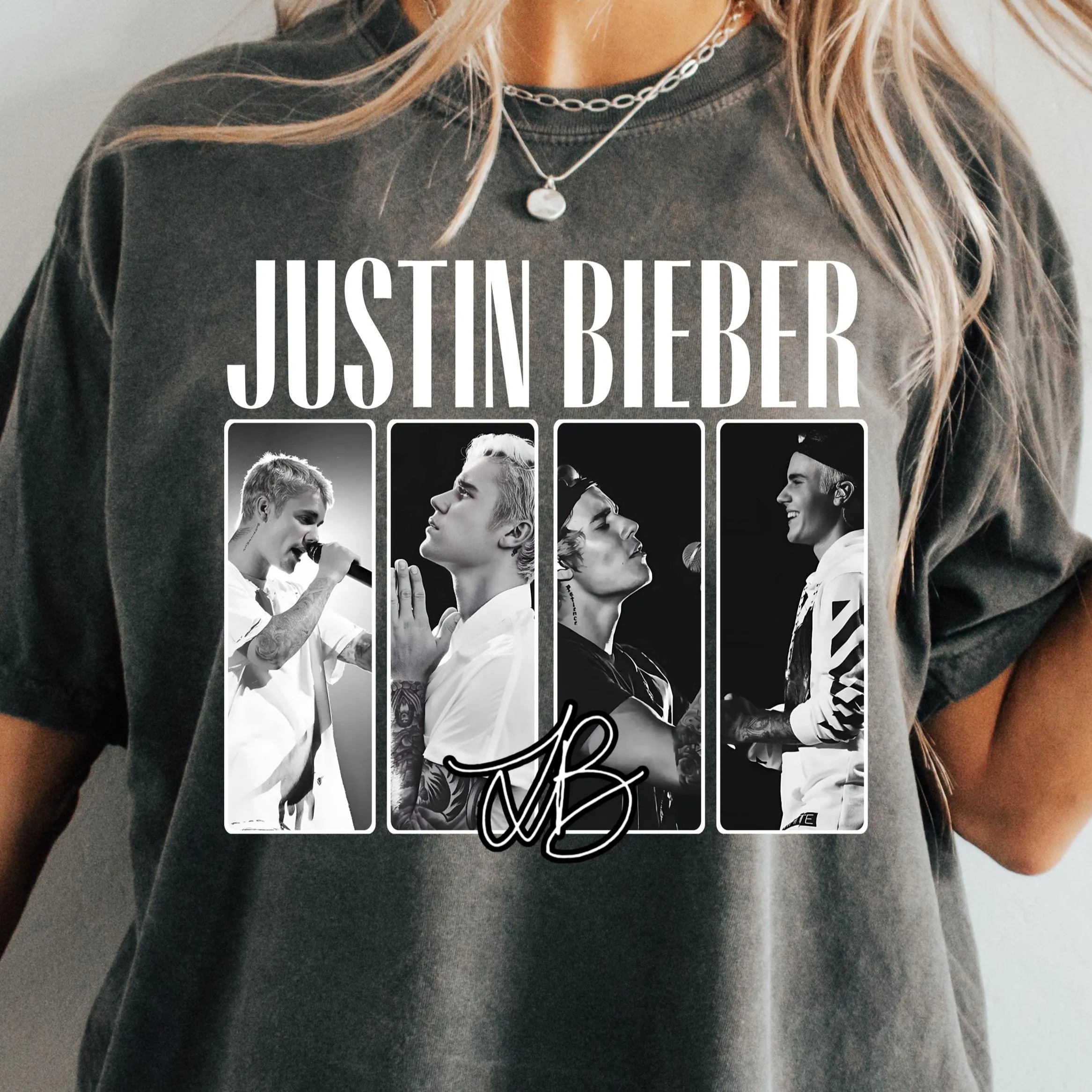 Justin Bieber Vintage R&B Hip Hop Shirt Retro Pop Music Tour Shirt