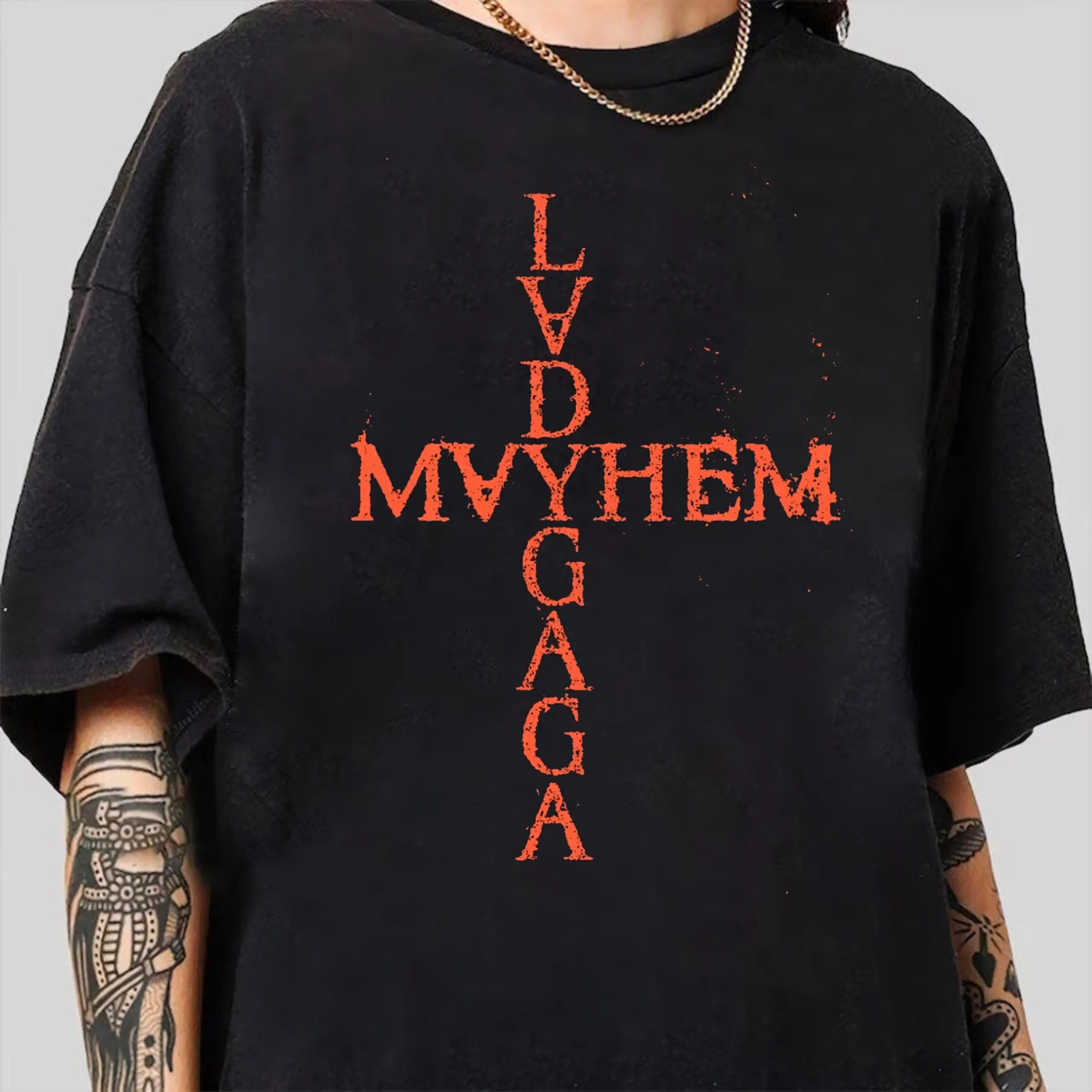 Lady Gaga Mayhem Shirt, Lady Gaga 2025 Mayhem Tour Shirt, Gift For Lady Gaga Fans