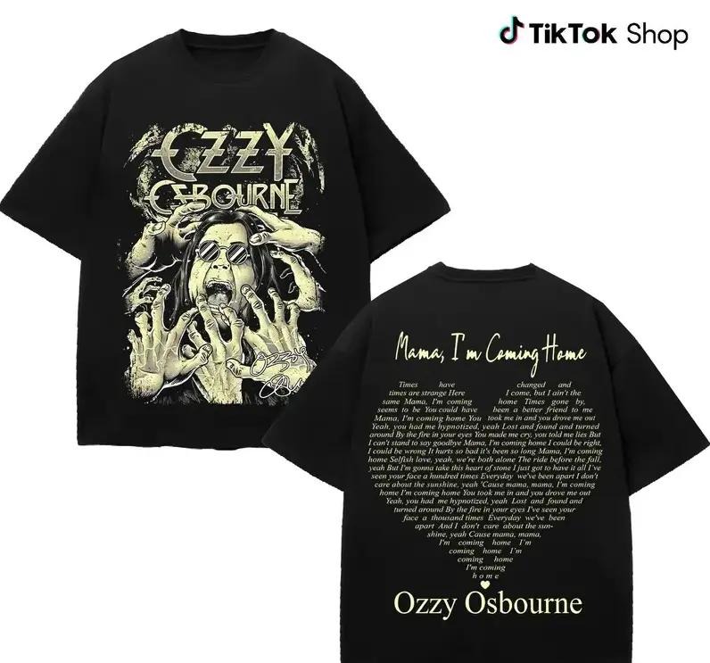 Ozzy Osbourne Mama IM Coming Home Shirt Back To The Beginning Black Sabbath Shirt