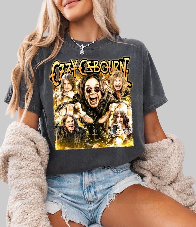 Ozzy Osbourne Legends Rockband 2025 Tshirt