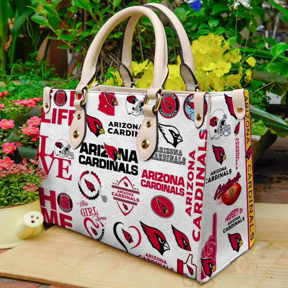 Arizona Cardinals Premium NFL Women Leather Handbag