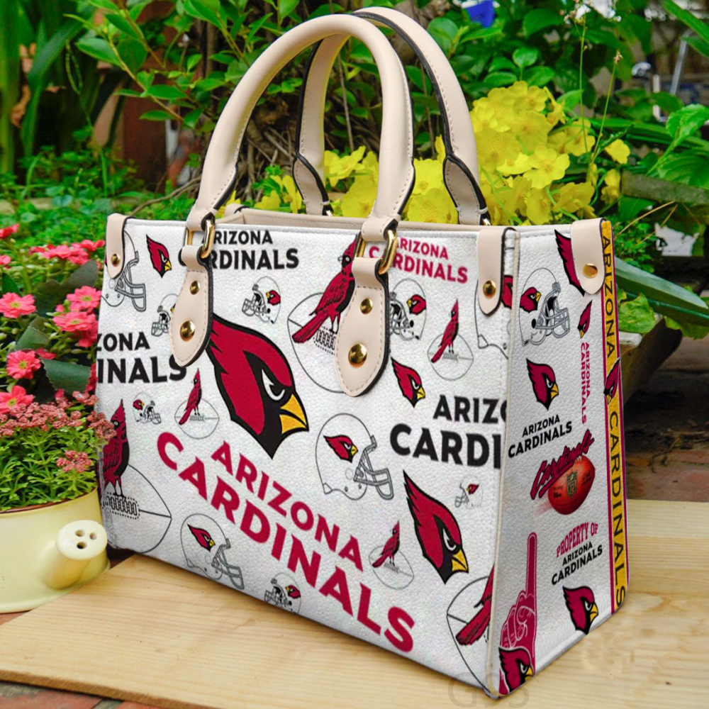 Arizona Cardinals Love NFL Women's Leather Handbag