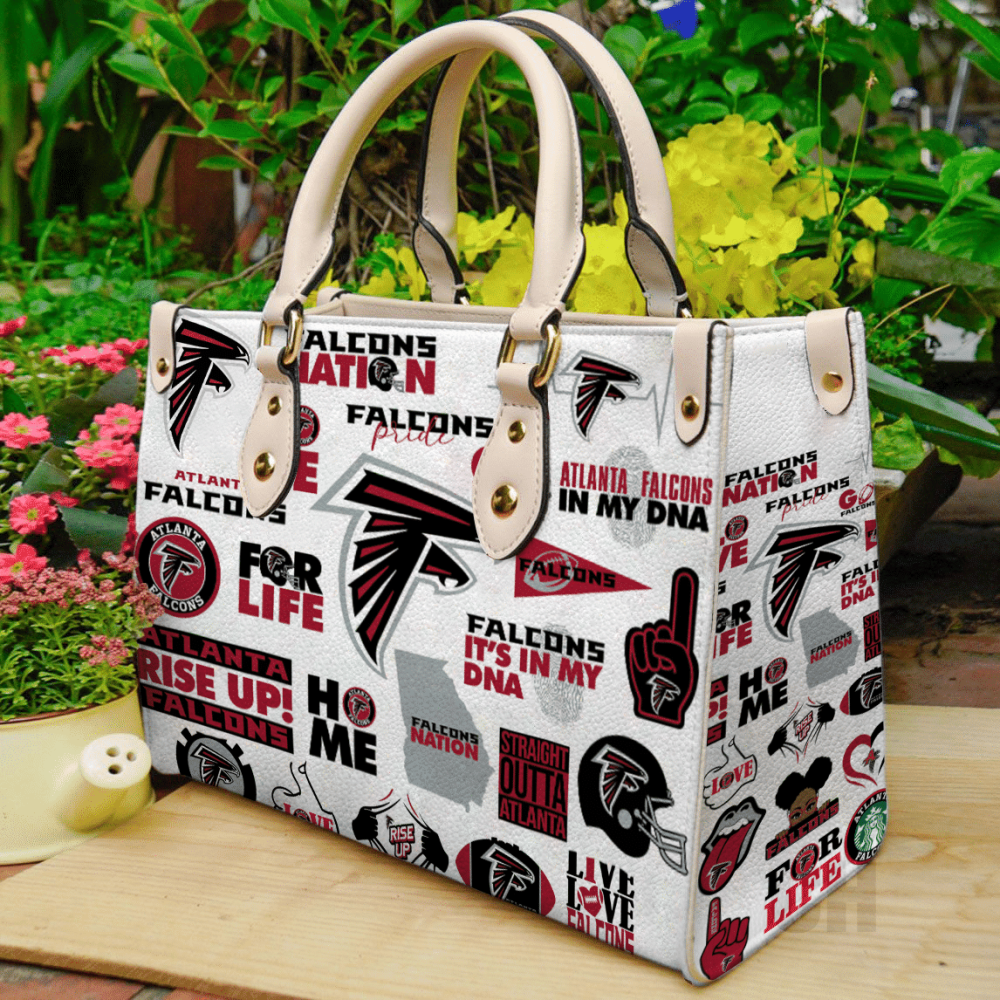 Atlanta Falcons Shop Now NFL Women's Leather Handbag