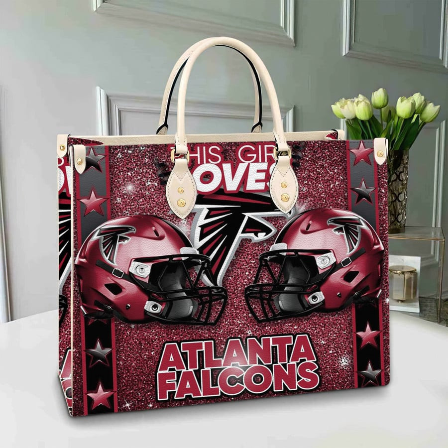 Atlanta Falcons 2025 NFL Women Leather Handbag