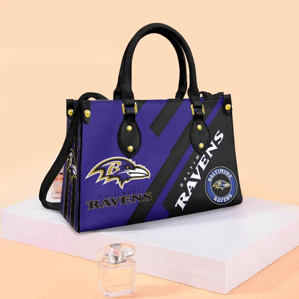 Baltimore Ravens Leather Handbag For Women