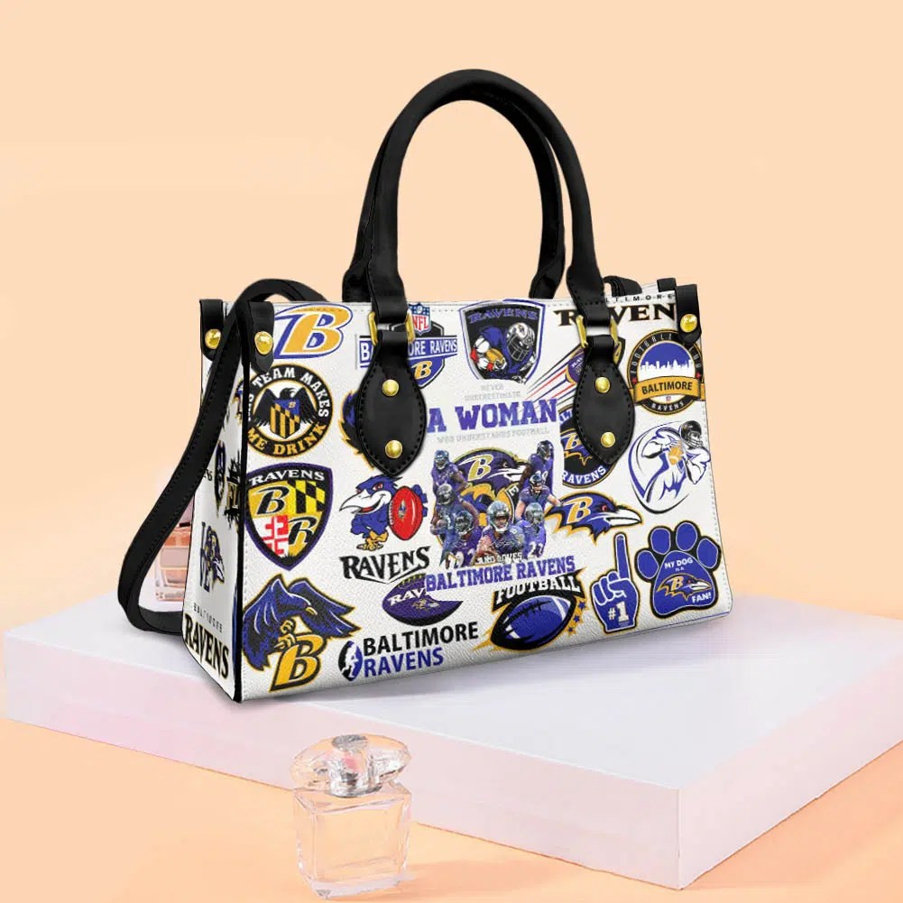 Baltimore Ravens NFL Women Leather Handbag