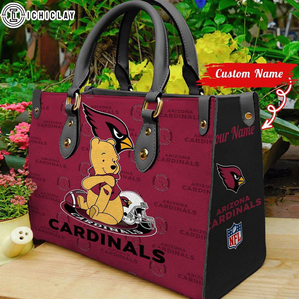 Arizona Cardinals Forever Not Just When We Win NFL Women's Leather Handbag