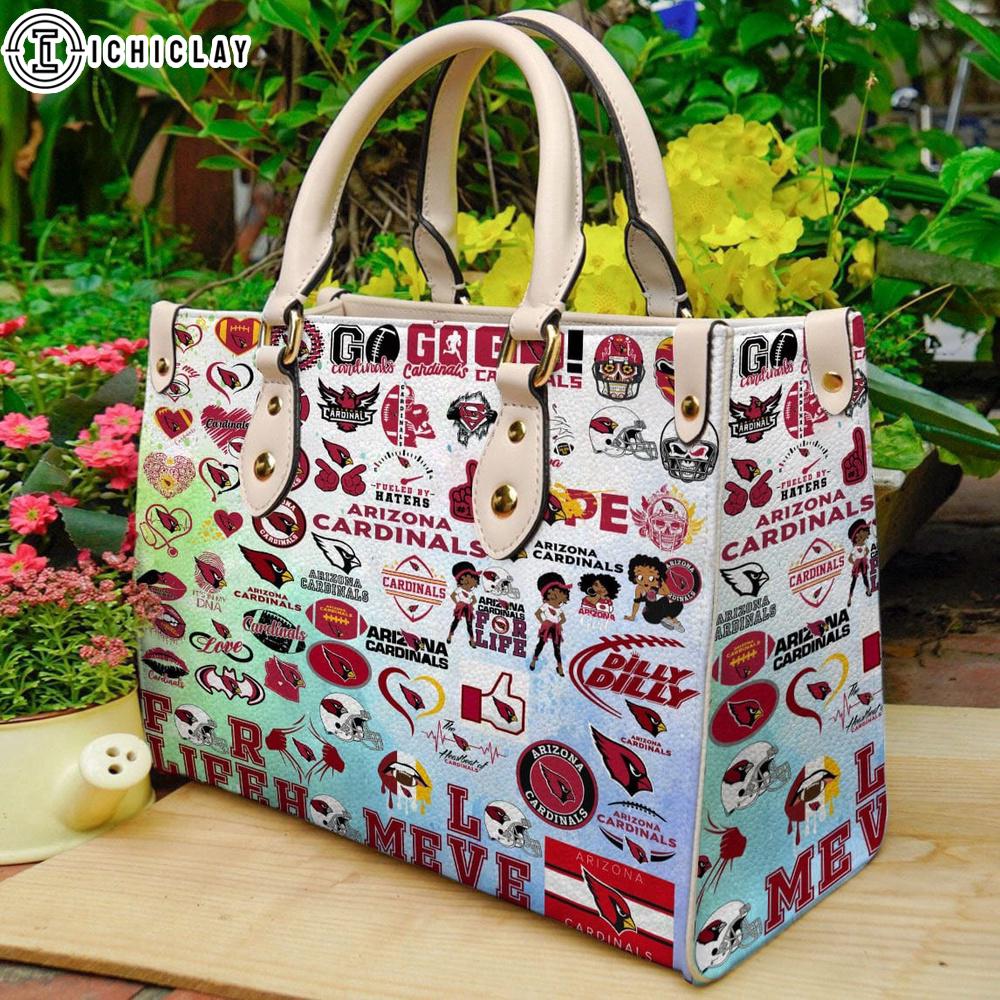 Arizona Cardinals Premium NFL Women Leather Handbag