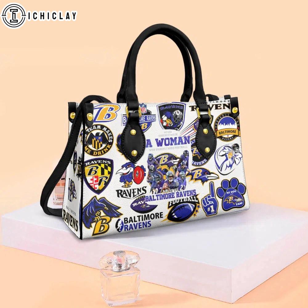 Baltimore Ravens NFL Women's Leather Handbag