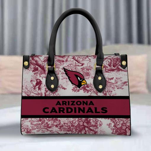 Arizona Cardinals Personalized 2025 Leather Handbag For Women