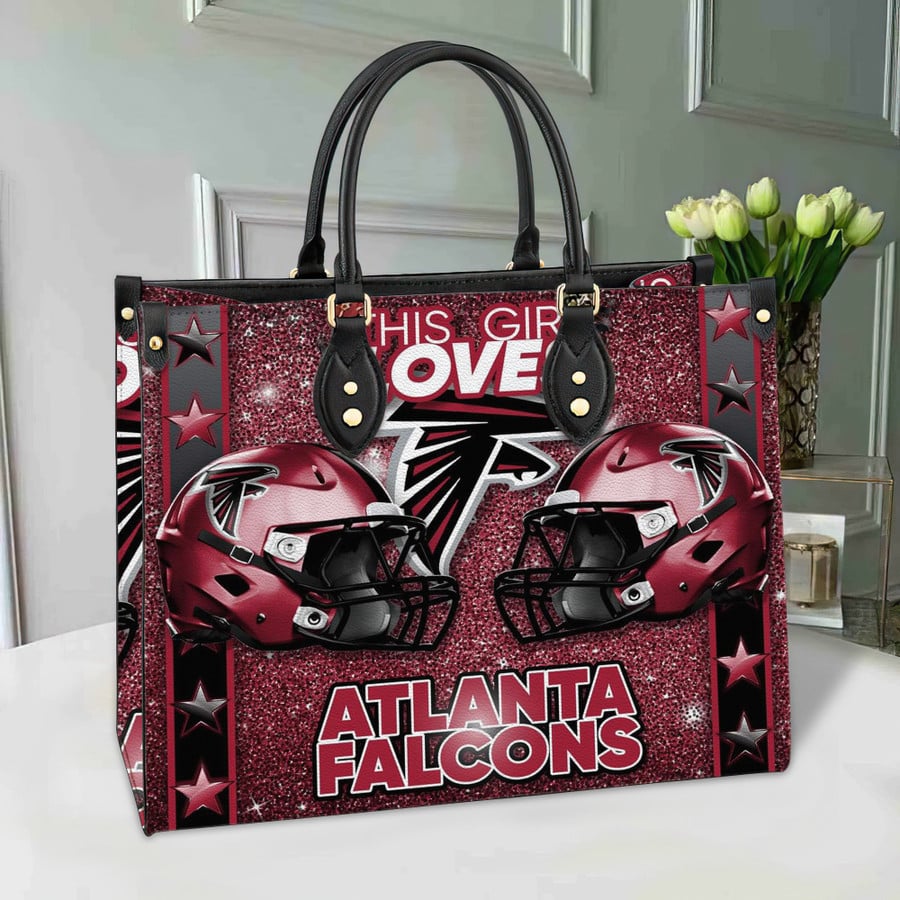 Atlanta Falcons Women's Leather Handbag