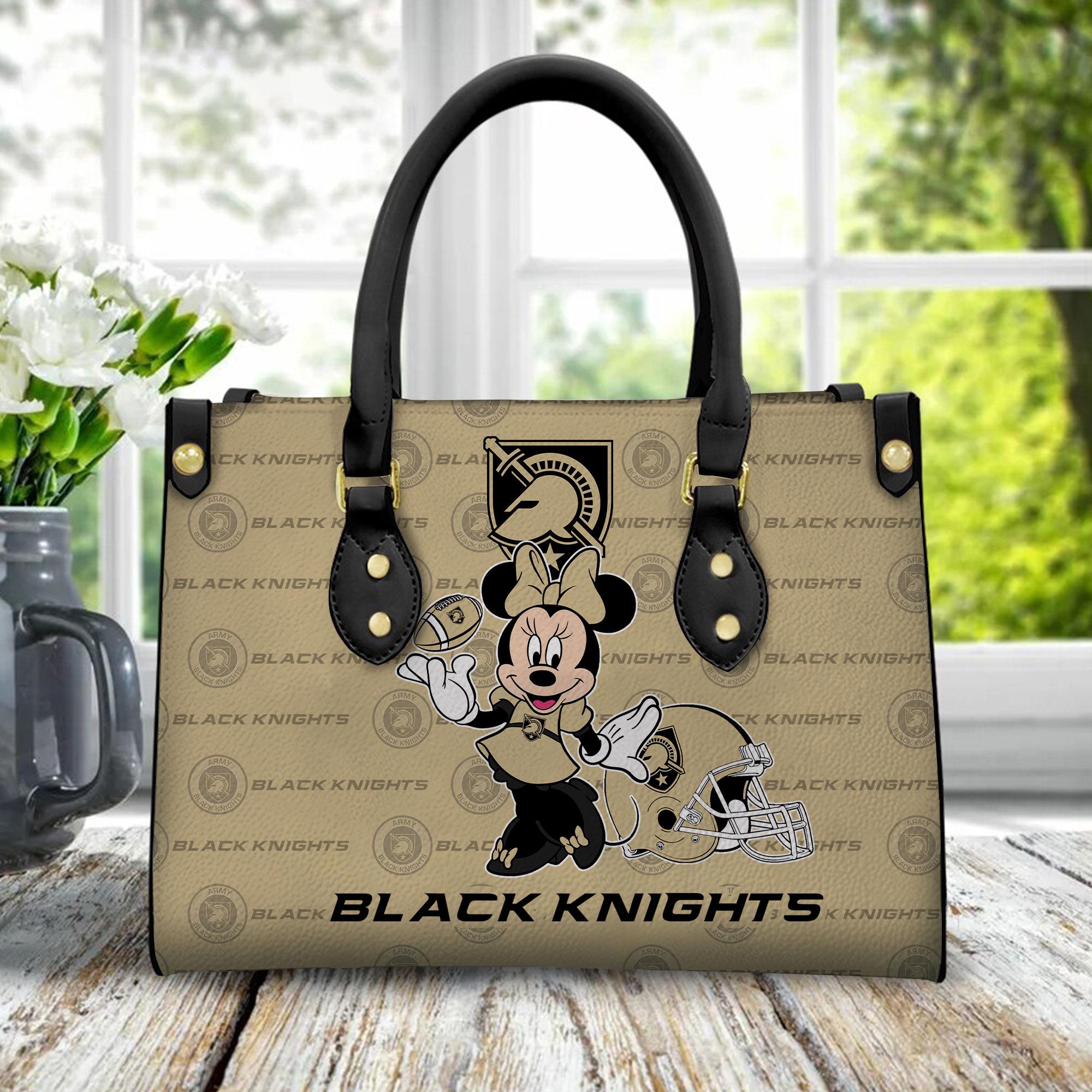 Army Black Knights Minnie Women Leather Handbag