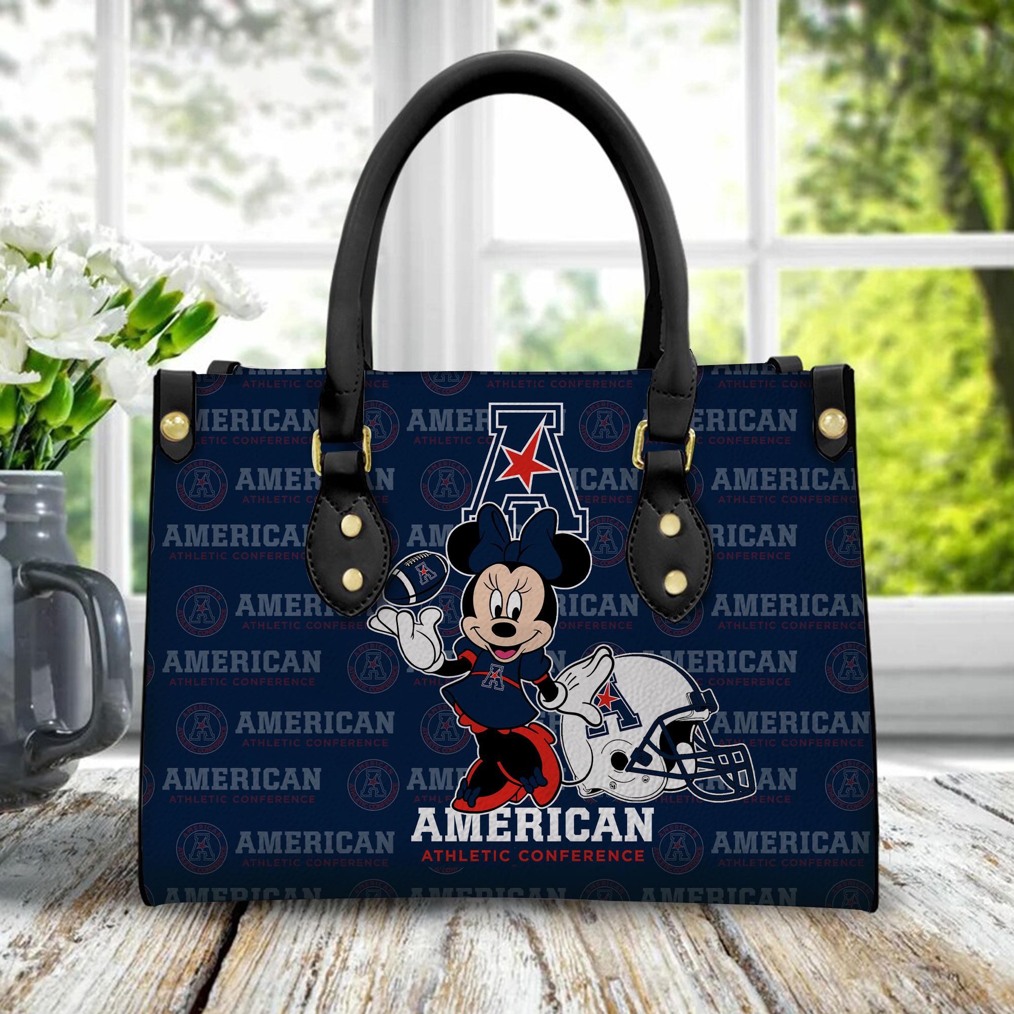 American Athletic Conference Minnie Women Leather Handbag