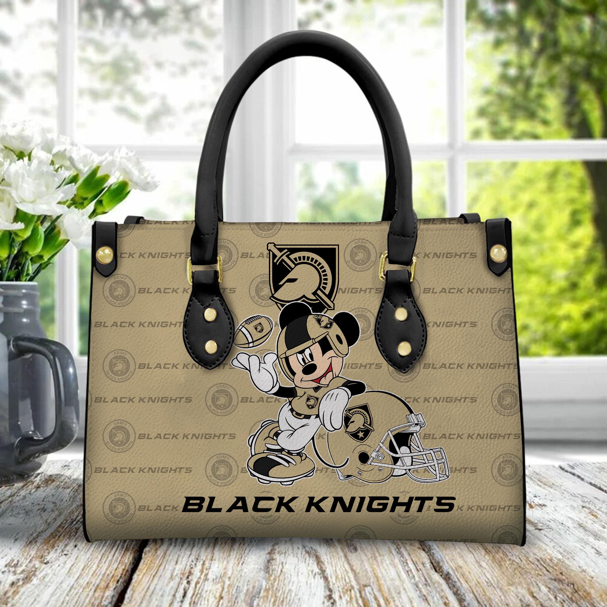 Army Black Knights Mickey 2025 Women Leather Handbag