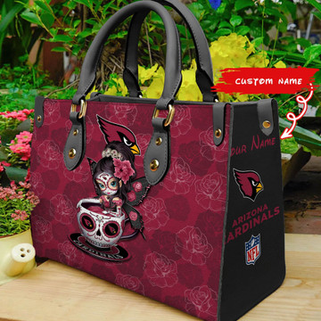 Arizona Cardinals 2025 Leather Handbag For Women