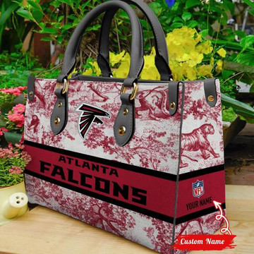 Atlanta Falcons Premium Leather Handbag For Women