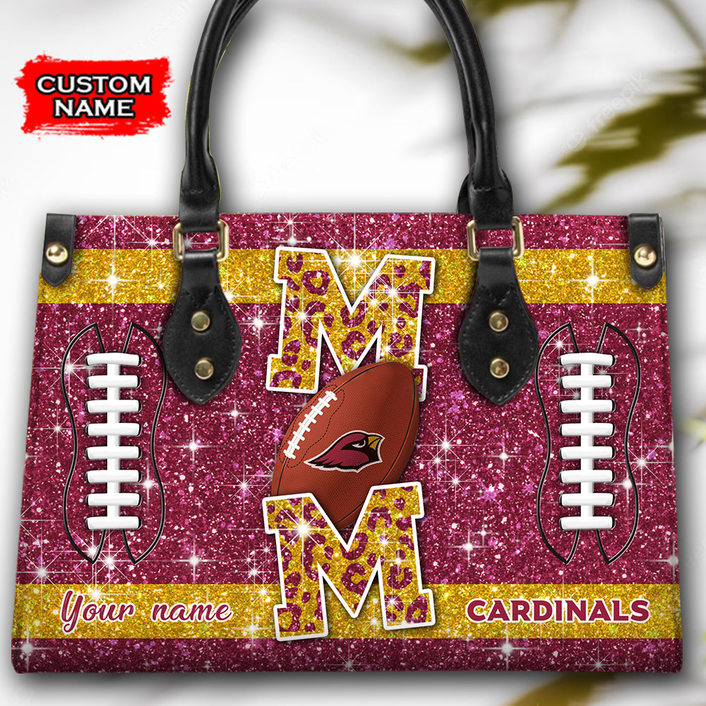 Arizona Cardinals Women Leather Handbag