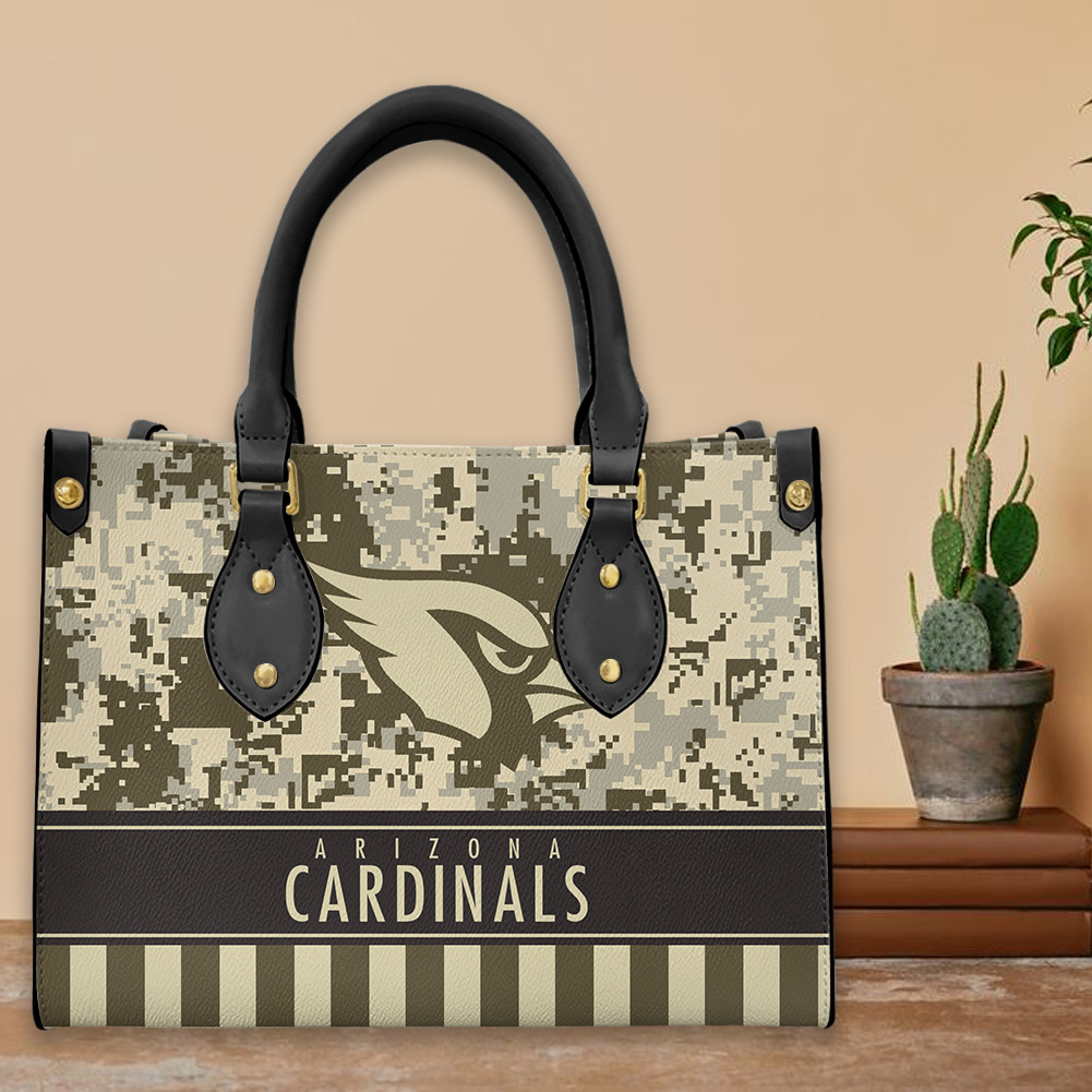 Arizona Cardinals Women Leather Handbag