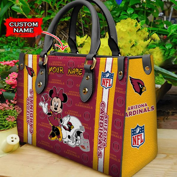Arizona Cardinals Women Leather Handbag