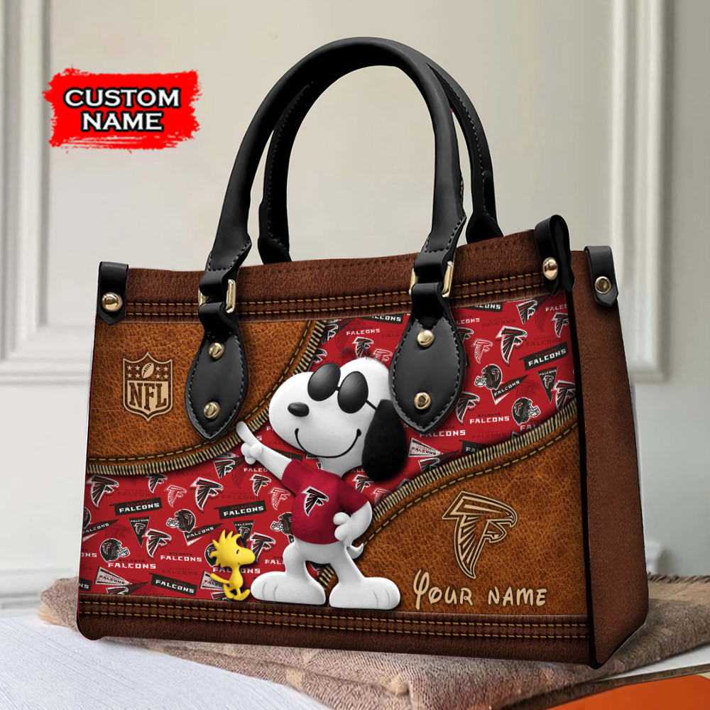 Atlanta Falcons 2025 Women Leather Handbag