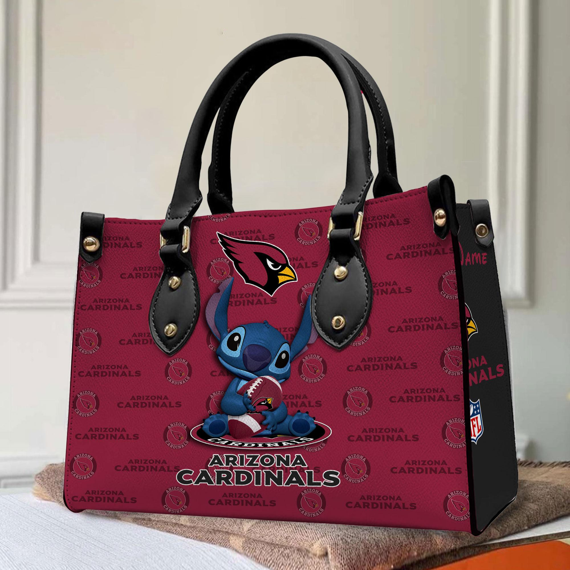 Arizona Cardinals 2025 Women Leather Handbag