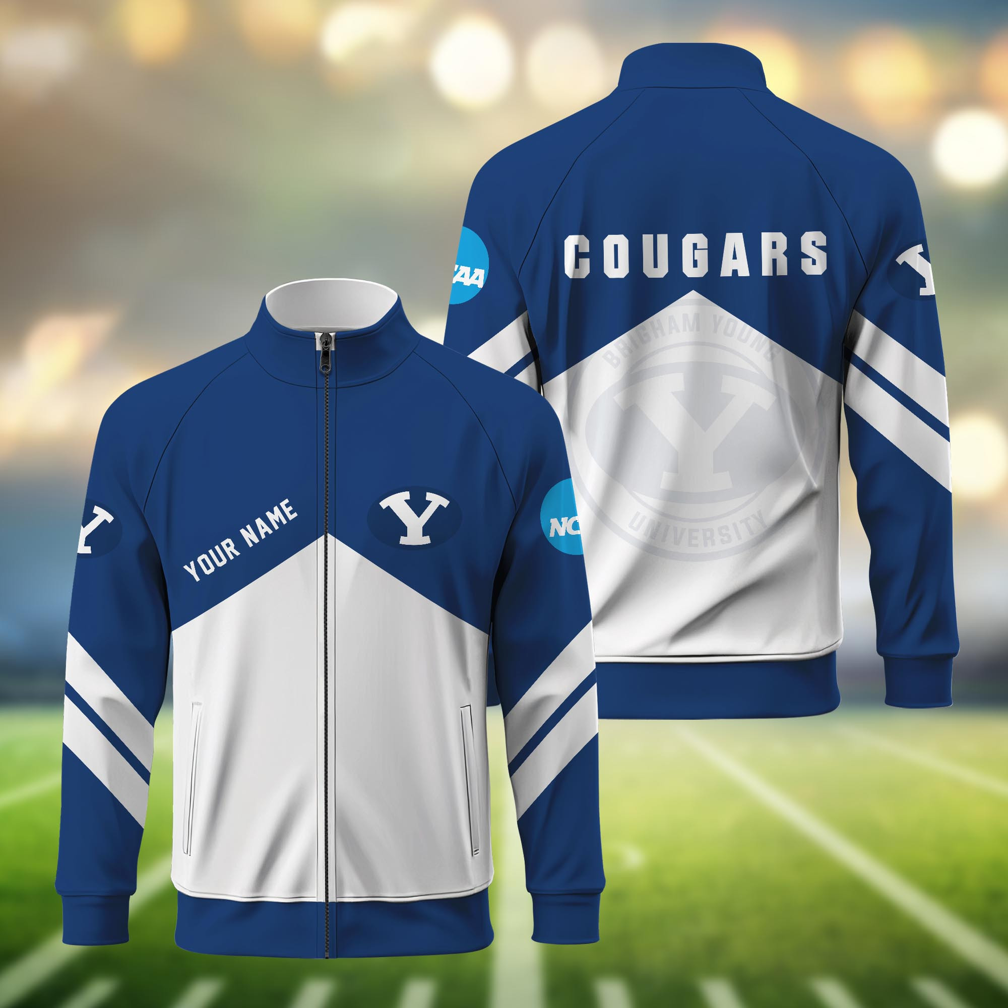 Boise State Broncos Standing Neck Zipper Jacket